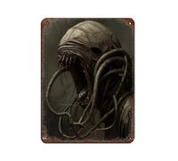 Dark Dreamer's Nightmare Retro Poster Metal Tin Sign Chic Art Retro Iron Painting Bar People Cave Cafe Family Garage Poster Wall Decoration 12x16inch(30x40cm)