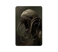 Dark Dreamer's Nightmare Retro Poster Metal Tin Sign Chic Art Retro Iron Painting Bar People Cave Cafe Family Garage Poster Wall Decoration 8x12inch(20x30cm)