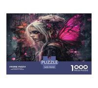 Dark Elf 1000 Pieces Jigsaw Puzzles for Adults Impossible Beautiful Home Decoration Art Colorful DIY Craft 70x50cm/1000pcs