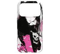 Dark Enchantment: Demon Anime Girl Goth Horror Case for iPhone 17 Pro