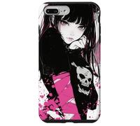 Dark Enchantment: Demon Anime Girl Goth Horror Case for iPhone 7 Plus/8 Plus