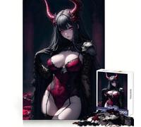 Dark Enchantress Puzzle for Teenagers 1000 Pieces Sharp Thinking Precise Cut Fun Activity Art Decor (38x52cm)