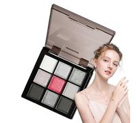 Dark Eyeshadow Palette | Eye Shadow Palette Shimmer Matte Eye Makeup Pallet | Long Lasting, High Pigmented, Blendable Dark Eye Shadow for Halloween, Midnight Events