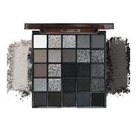 Dark Eyeshadow Palette - Matte Eye Kit, Intense Colour Compact | Night Tone Style Powder, Deep Finish Shadow Blend, Box, Make Up Art Collection For Bold Cosmetic Fashion Look