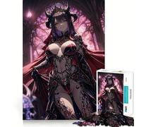 Dark Fantasy Anime Queen Jigsaw Puzzles for Adults 1000 Piece Enjoyable Game Firm Joint Family Enjoyable Santa Present (38x26cm)