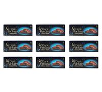 Dark Fantasy Choco Meltz 75g (Pack of 9) - Crisp Choco Cookie in the Centre - Triple-Layer Chocolatey Delight - Chocolate Coating on Outside