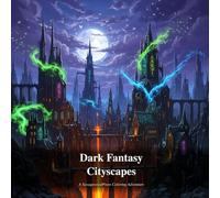 Dark Fantasy Cityscapes Coloring Book: Mystical Realms, Gothic Architecture & Epic Worlds to Color: Journey Through 40 Unique Pages of Mystical Gothic ... Worlds for Stress Relief and Creative Escape