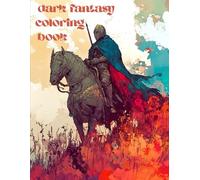 dark fantasy coloring book: coloring book for adults