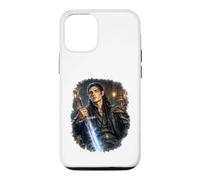Dark Fantasy Fae, silver, sword, romance, leather, court Case for iPhone 12/12 Pro