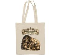 Dark Fantasy Girls Sharing Secrets Natural Cotton Tote Bag White
