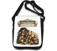Dark Fantasy Girls Sharing Secrets Shoulder Bag White