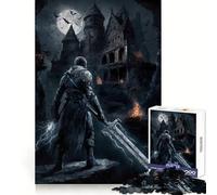 Dark Fantasy Knight Jigsaw for Adults 1000 Pieces Reason Boost Indoor Play Playful Challenge Wall Art (38x26cm)