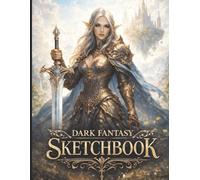 Dark Fantasy Sketchbook Premium Blank Sketchbook for Fantasy, Gothic & Mythical Art: 8.5 x 11 For Drawing and Sketching Fantasy Character or Theme Design