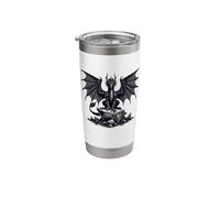 Dark Fantasy Theme - Mighty Dragon Stainless Steel Insulated Tumbler