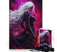 Dark Fantasy Warrior Puzzles for Teenagers 1000 Piece Reason Skill Tension Relief Enjoyable Challenge Home Display (50x75cm)