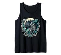 Dark Fantasy Wolf Warrior Tank Top