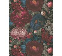 DARK FLORAL WALLPAPER A.S.CREATION LUXURY NON-WOVEN QUALITY 39979-1