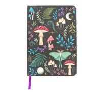 Dark Forest A5 Notebook With Gold Foil Edges & Ribbon Marker