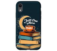 Dark Forest Just One More Chapter Coffee Book Lover Bookworm Case for iPhone XR