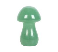 Dark Forest Mystical Gifts: Aventurine Crystal Mushroom for Strength and Bravery - Crystal Healing Decor - Something Different Wholesale