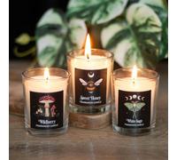 Dark Forest Votive Candle Trio