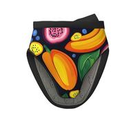 Dark Fruit With Seeds Oven Mitts Mini Oven Mitt Kitchen Accessories Oven Gloves Silicone Oven Gloves Heat Resistant Gloves