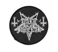 Dark Funeral Logo (CIRCLE) (Woven) Sew-On Patch
