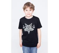 Dark Funeral - Logo Kids Black/White - T-Shirt - black - 104 - 100% Organic Cotton 104