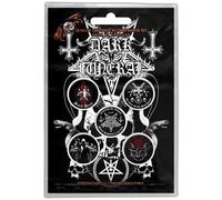 Dark Funeral The Black Hordes Badge (Pack of 5) Dark Funeral Black
