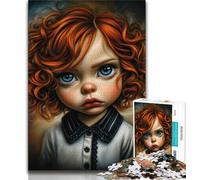 Dark Girl Jigsaw Puzzles for Teenagers 1000 Jigsaws,Educational Game Challenge Toy Wall Decoration Unique Birthday And Xmas Gifts (75x50cm)