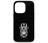 Dark Goat Spirit Third Eye Gothic Occult Print Case for iPhone 13 Pro