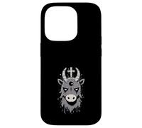 Dark Goat Spirit Third Eye Gothic Occult Print Case for iPhone 14 Pro