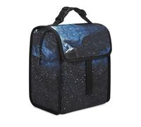 Dark Goddess Greek Myth Insulated Lunch Cooler Bag Waterproof Lunch Box for Work Picnic Travel