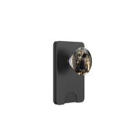 Dark Gothic Crow Raven Books Candle Scene PopSockets PopWallet for MagSafe