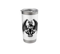 Dark Gothic Gargoyle Stainless Steel Insulated Tumbler