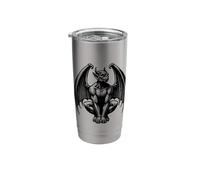Dark Gothic Gargoyle Stainless Steel Insulated Tumbler