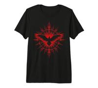 Dark Gothic Nordic Viking Crow Premium T-Shirt