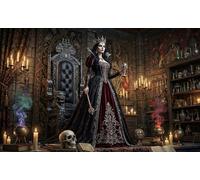 Dark Gothic Queen 1000 Piece Jigsaw Puzzle,Stress Relief,Impossible Challenge,Adults & Kids 14+,Home Wall Decor,Gift Idea,Premium Cardboard,Educational Toy 70x50cm