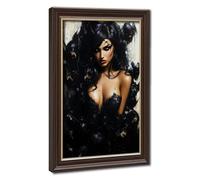 Dark Gothic Skeleton Swarm Goddesses Canvas Poster Bedroom Decor Landscape Office Room Decor Gift 20" L X 30" W