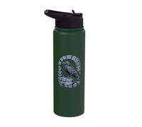 Dark Gothic Thorn Heart Raven Alternative Aesthetic Stainless Steel Insulated Water Bottle