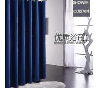 (Dark Gray, 150x180cm) Heavy Duty Waterproof Shower Curtain - Reinforced Grommets