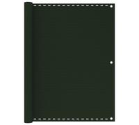 (dark green, 120 x 400 cm) vidaXL Balcony Screen Beige 75x400 cm HDPE Outdoor Privacy Protective Sunshade