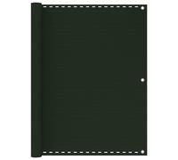 (dark green, 120 x 600 cm) vidaXL Balcony Screen Beige 75x400 cm HDPE Outdoor Privacy Protective Sunshade