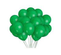 Green Balloons 25 Pack, Large 12 Inch Thick Latex Biodegradable Helium Party Balloons for Birthday, Wedding, Baby Shower, Valentine's Day Events Decoration for Balloon Arch Garland