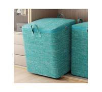 (Dark Green, 44*34*25CM) Zipper Storage Bag, 1 Count Large Capacity Storage Bag For Clothes, Quilt, Toys, Portable Storage Bag With Handle, Simple Plain Moving Bag