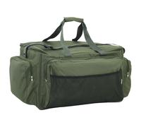 vidaXL Fishing Bag Dark Green - Waterproof 600D Oxford Fabric Tackle Backpack with Multiple Pockets & Adjustable Strap for Fishing, Hiking, Travel & More - 70 x 35 x 35 cm