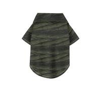 Dark Green Abstract Summer Dog Shirt Button Up Breathable Cool Pet Summer T-Shirts Doggy Sweatshirt Puppy Kitten Perfect for Everyday Wear, and Photoshoots 4XL