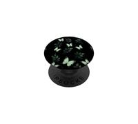 Dark Green Butterfly Botanical PopSockets Adhesive PopGrip