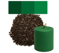 Dark Green Candle Dye 10 gram for Soy Candle Making - Highly Concentrated Candle Wax Dyes - Bekro Premium Color Dye Chips for Soy Wax, Beeswax, Paraffin