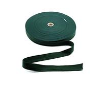 Dark Green Cotton Blend Binding Apron Herringbone Twill Webbing Tape Sew Strap 25mm Wide 1"- 5 metres